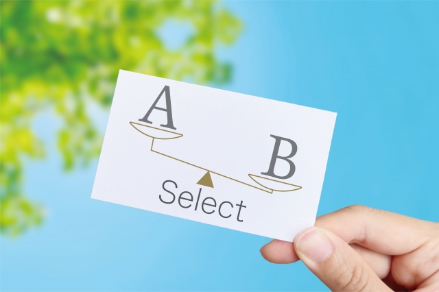 AorB選択のイメージ画像