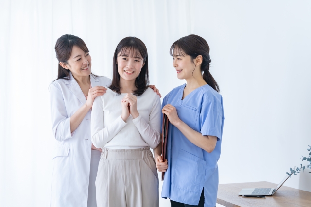 カウンセラーと患者のイメージ画像